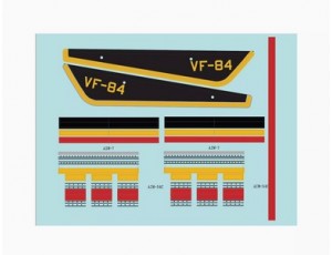 Freewing F-14 Tomcat Twin 64mm EDF Jet Decal Set B